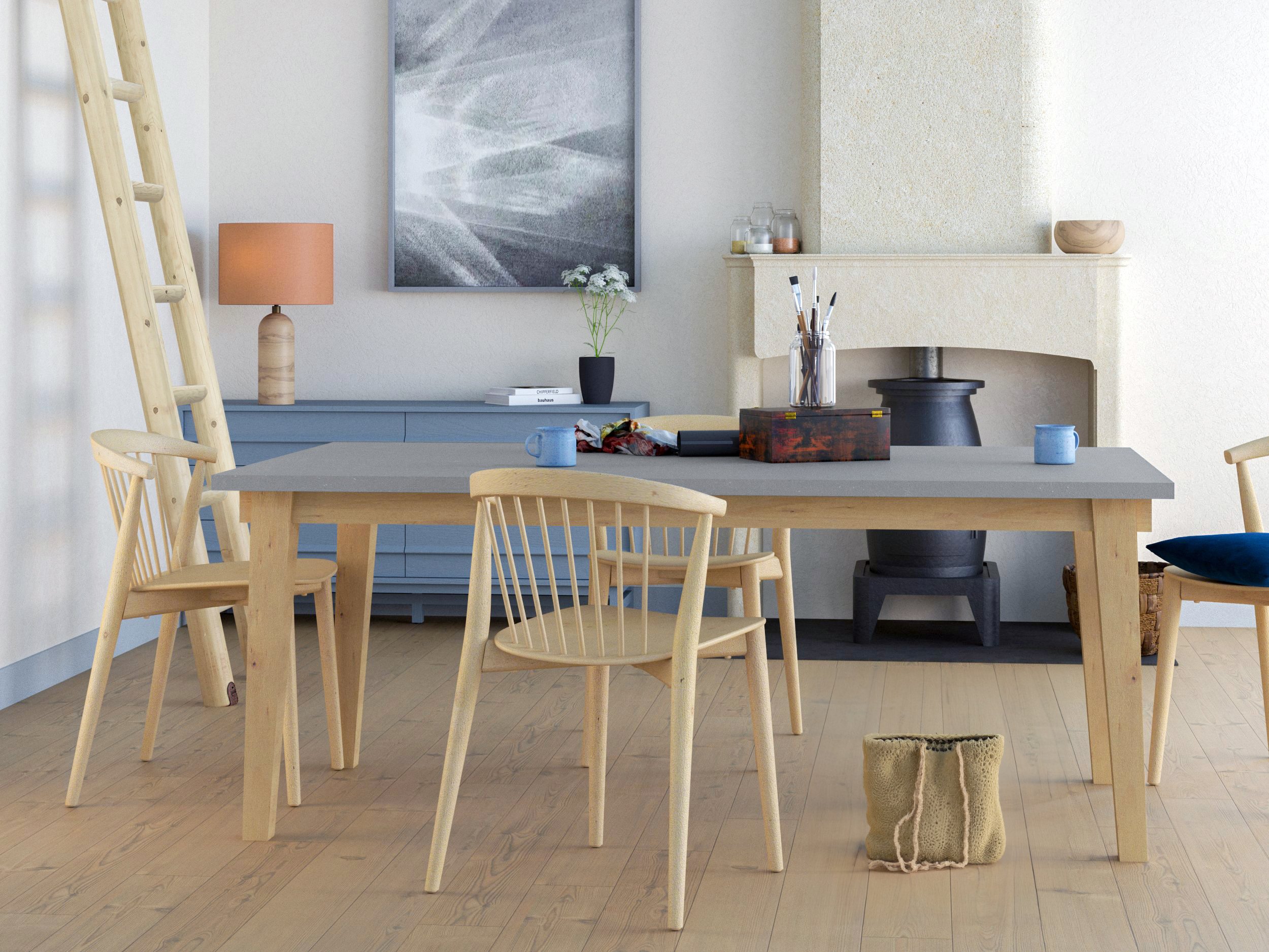 Log_Whitewash_Kitchen